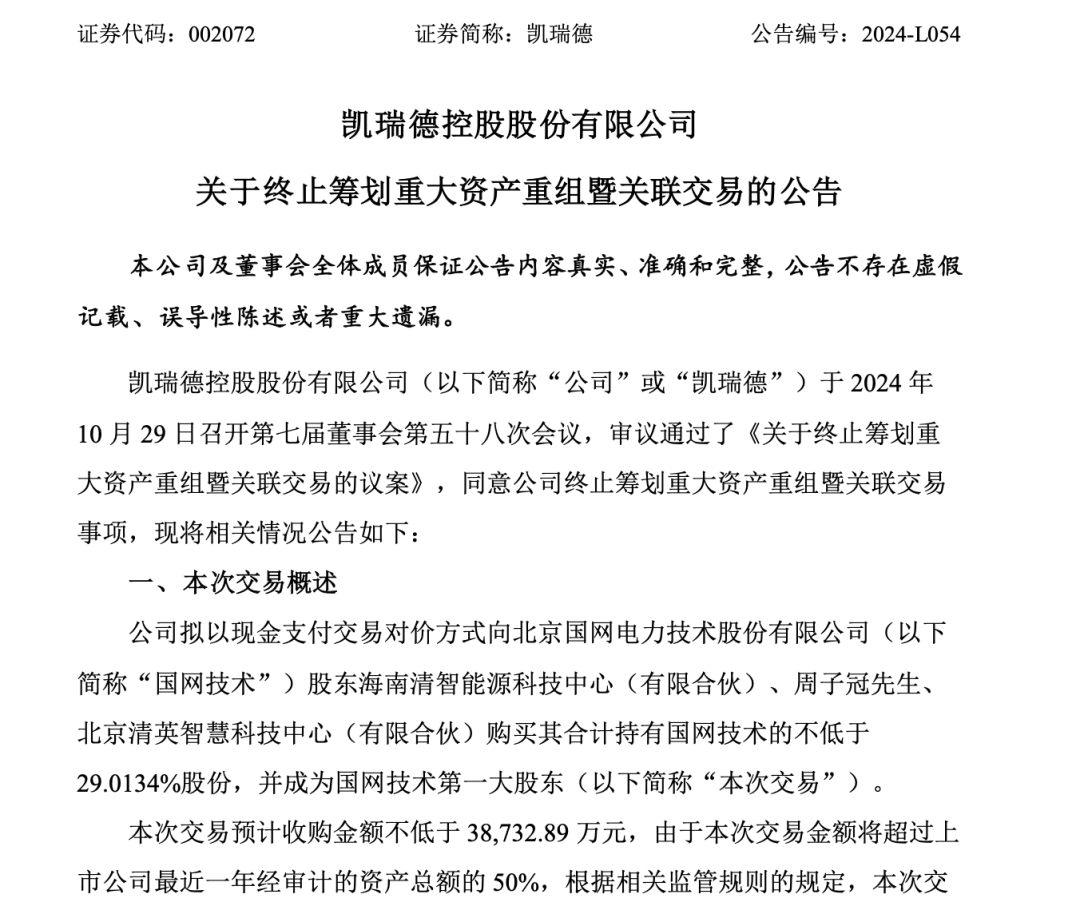 上万股民懵了<strong></p>
<p>虚拟币跨境</strong>！股价一字跌停！这家公司突发公告：重大资产重组终止！“至少一个月不再筹划”