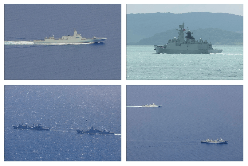 澳方放出中国军舰编队照片<strong></p>
<p>人民虚拟币</strong>，我国防部日前强调：中方行动完全符合国际法