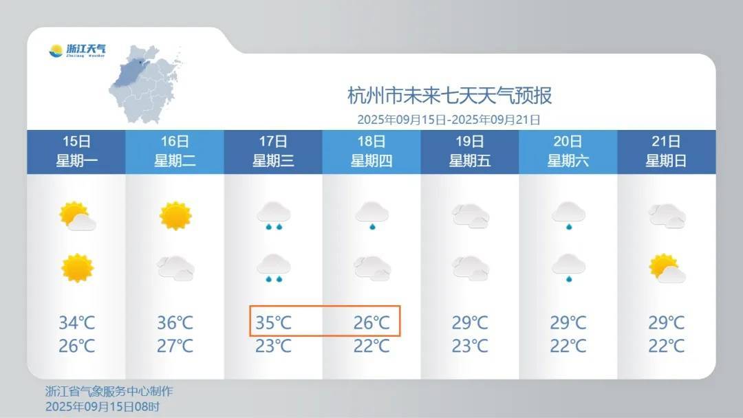 确认了！冷空气马上杀到<strong></p>
<p>良品铺子股票</strong>，浙江终于要降温了