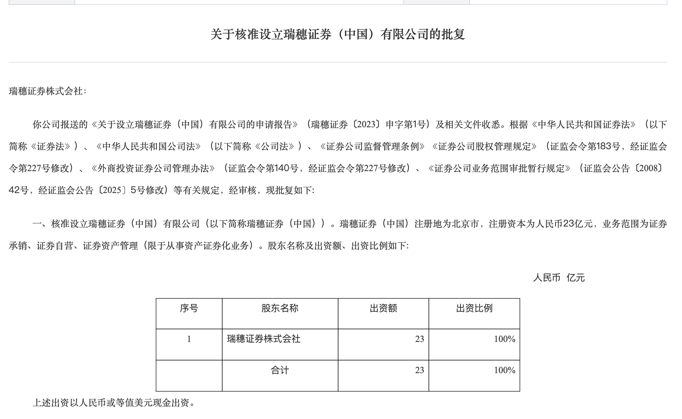 刚刚<strong></p>
<p>万科a股票</strong>，证监会核准设立，外资独资券商再增1家