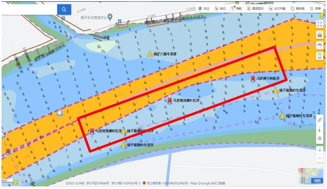 长江南京段水深异常<strong></p>
<p>福耀玻璃股票</strong>，江苏海事部门发布提醒