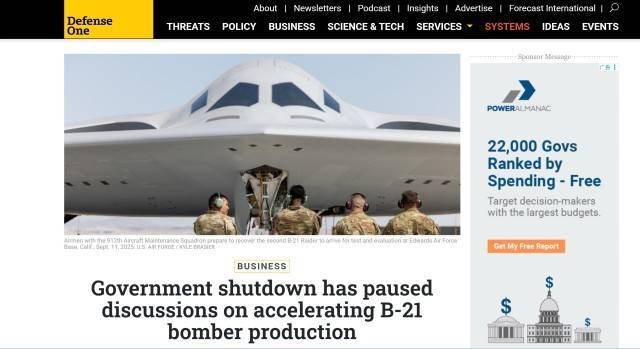 外媒：美国政府停摆<strong></p>
<p>海澜之家股票</strong>，B-21轰炸机“迫降”