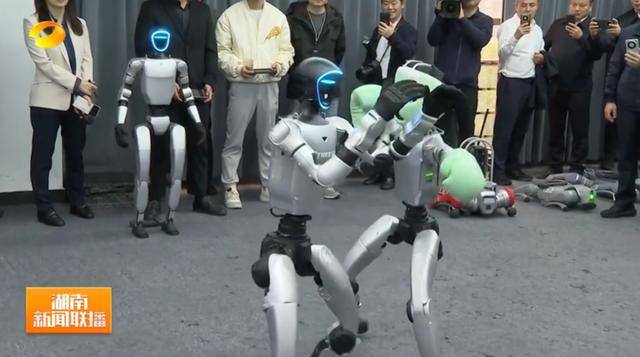 湖南省省长、浙江省省长<strong></p>
<p>久其软件股票</strong>，一同观看机器人表演