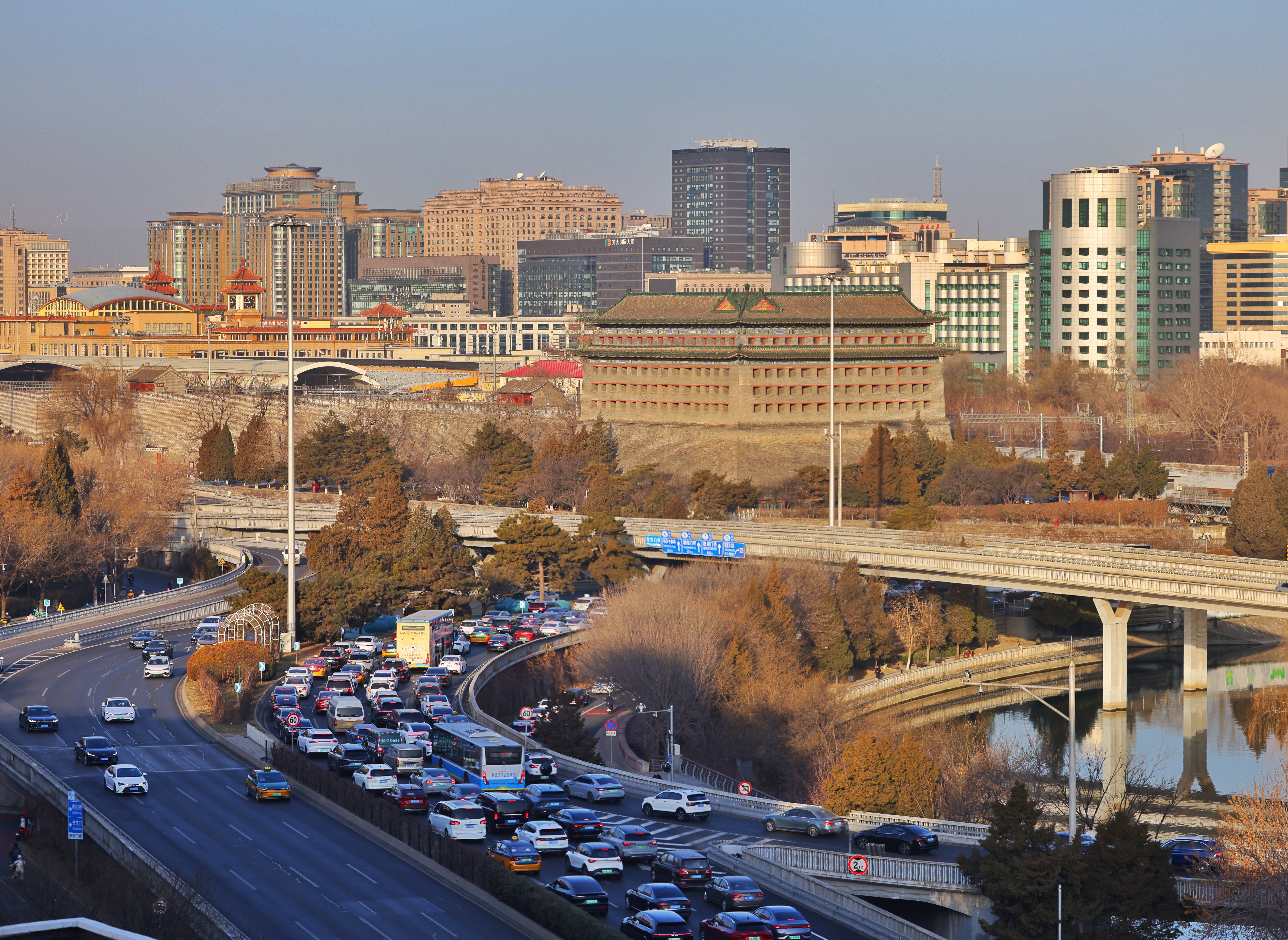 北京二环路主辅路将开展大修