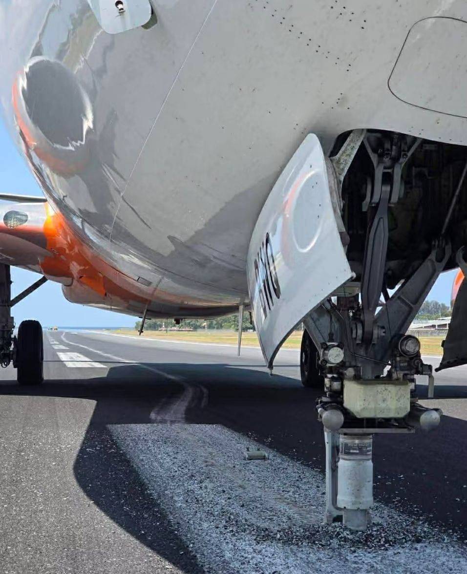 突发！印客机在泰国普吉硬着陆后前轮脱落<strong></p>
<p>华润三九股票</strong>，跑道受损机场临时关闭，多趟航班延误或取消，普吉领办：已与机场沟通，妥善安排滞留中国旅客